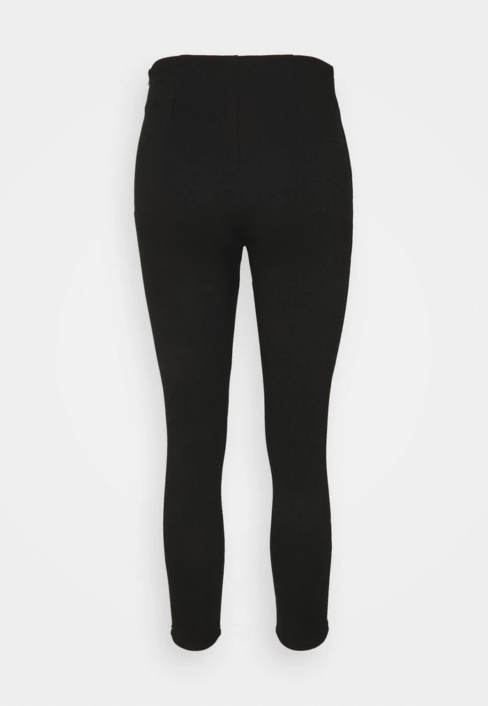 Pantalons ANNA FIELD Anna Field Punto Business Legging With Zip Hem Noir Femme | OWI-4442116